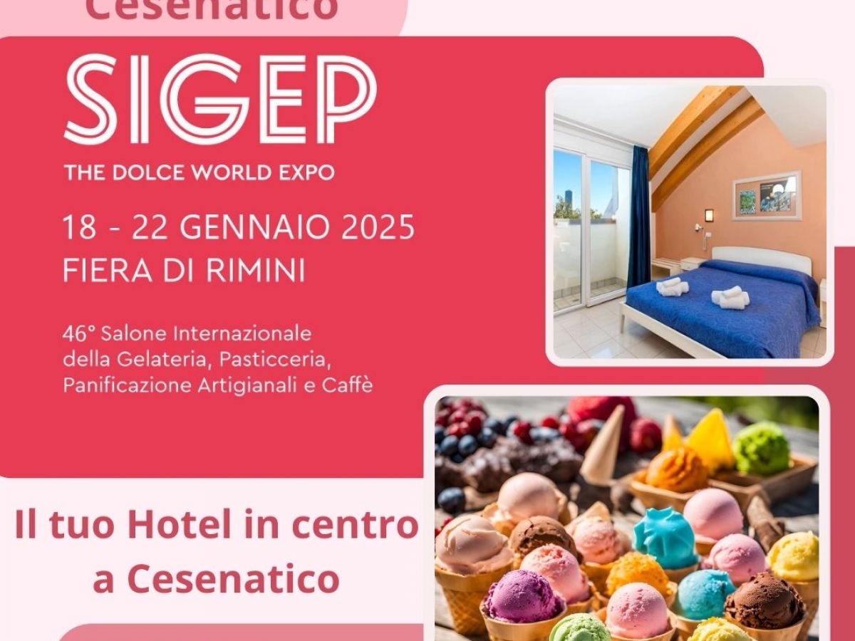 Sigep 2025 B&B a Cesenatico